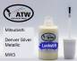 Preview: Mitsubishi, Denver Silver Metallic, MW3: 20ml Lackstift, von ATW Autoteile West.